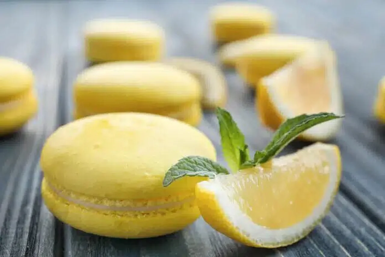 Les macarons au citron