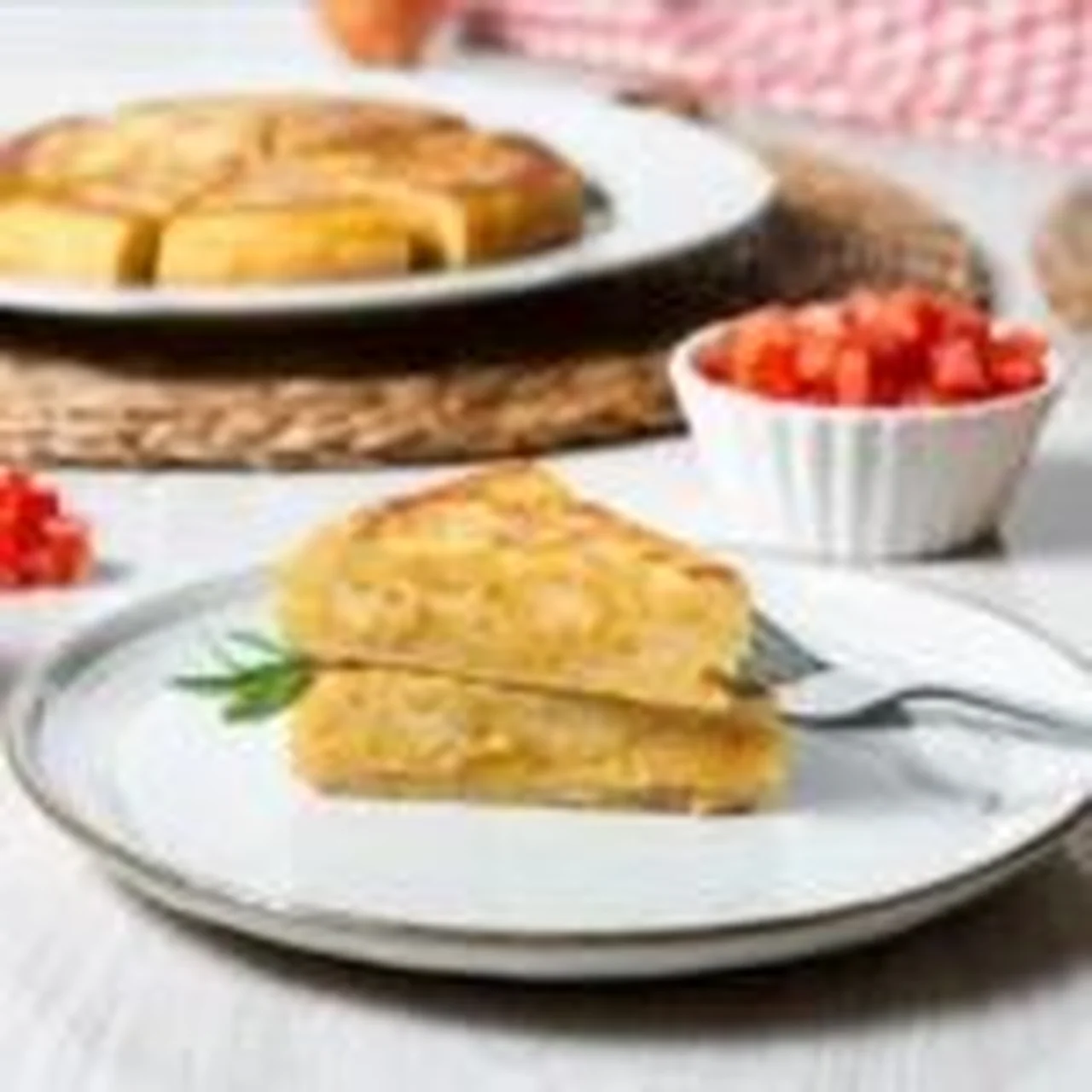 Quiche sans pâte aux pommes de terre et poireaux