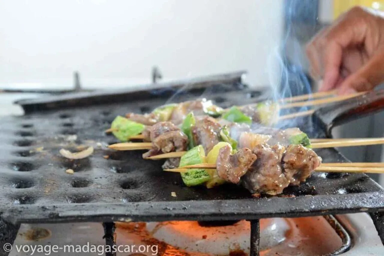 Brochettes de zébu mariné aux épices