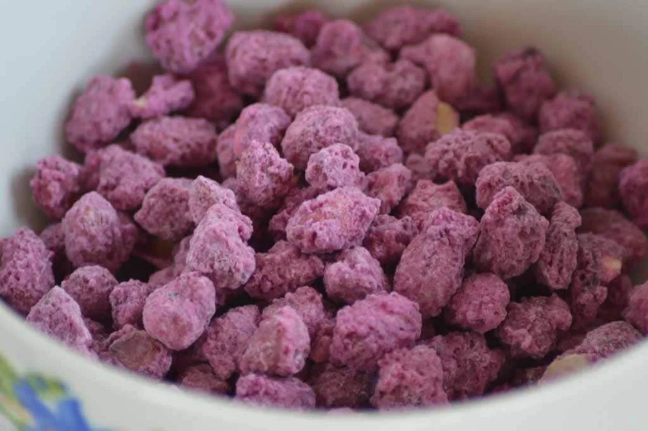Cacahuètes caramélisées à la malgache