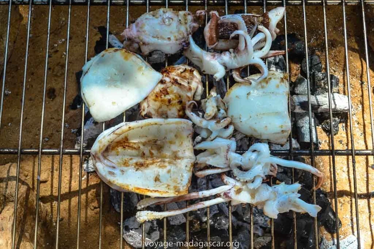 Calamars grillés