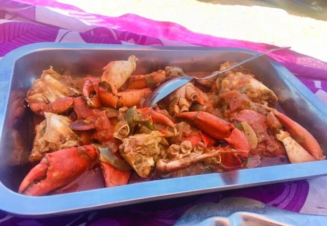 Crabes au lait de coco
