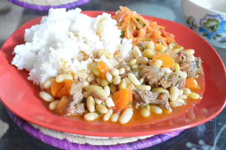 Haricots mijotés