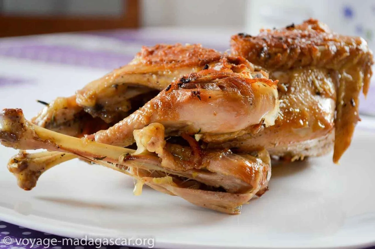 Poulet au sucre à la malgache