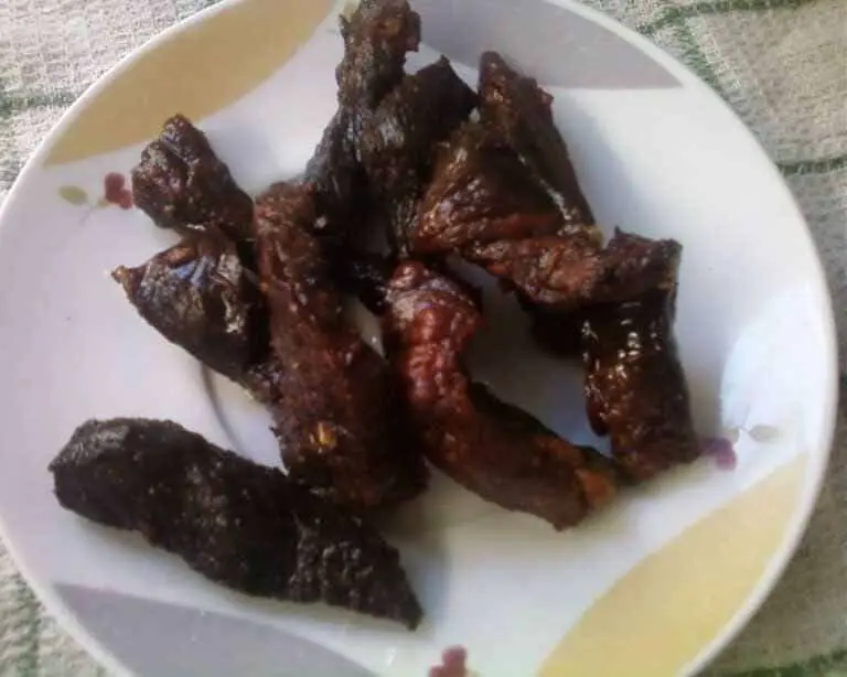 Viande séchée fumée