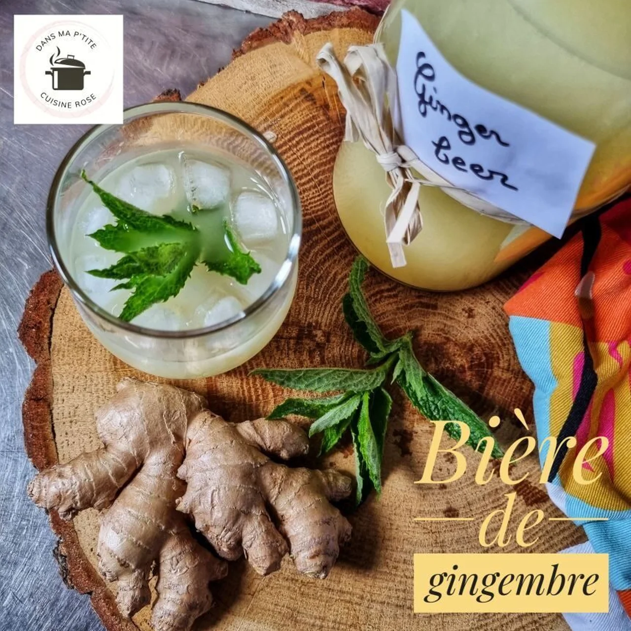 Bière de gingembre