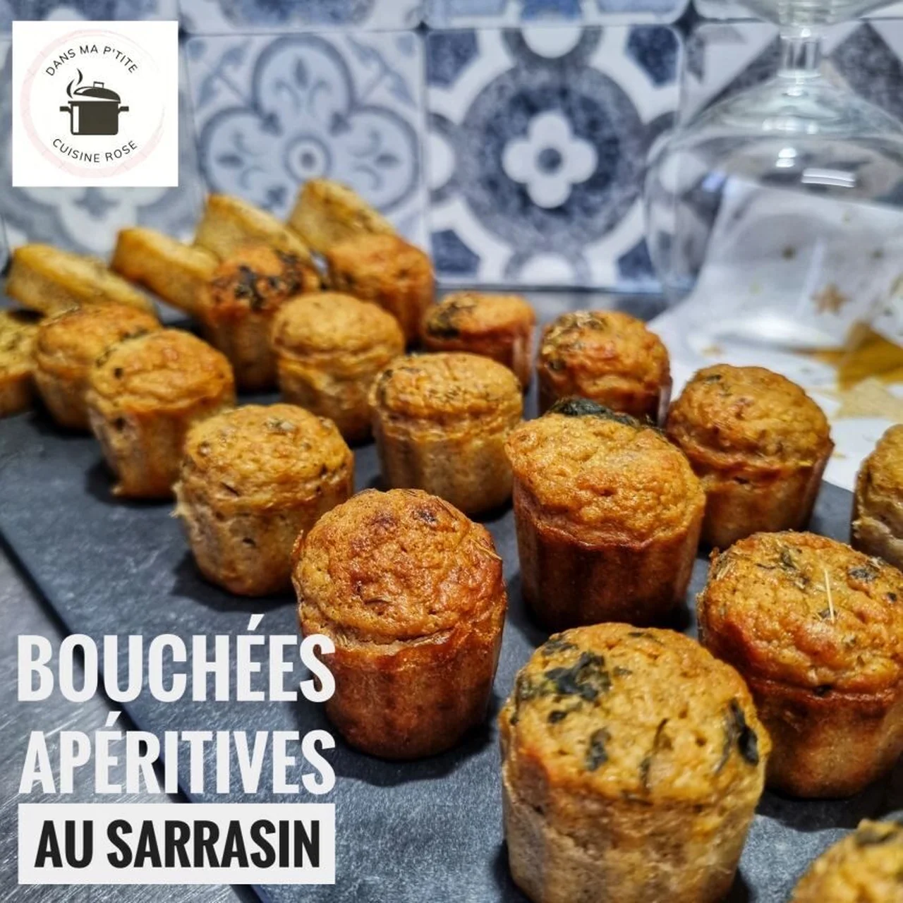 Bouchées apéritives au sarrasin