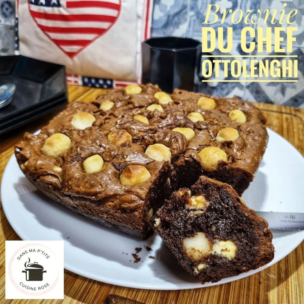 Brownie de Yotam Ottolenghi
