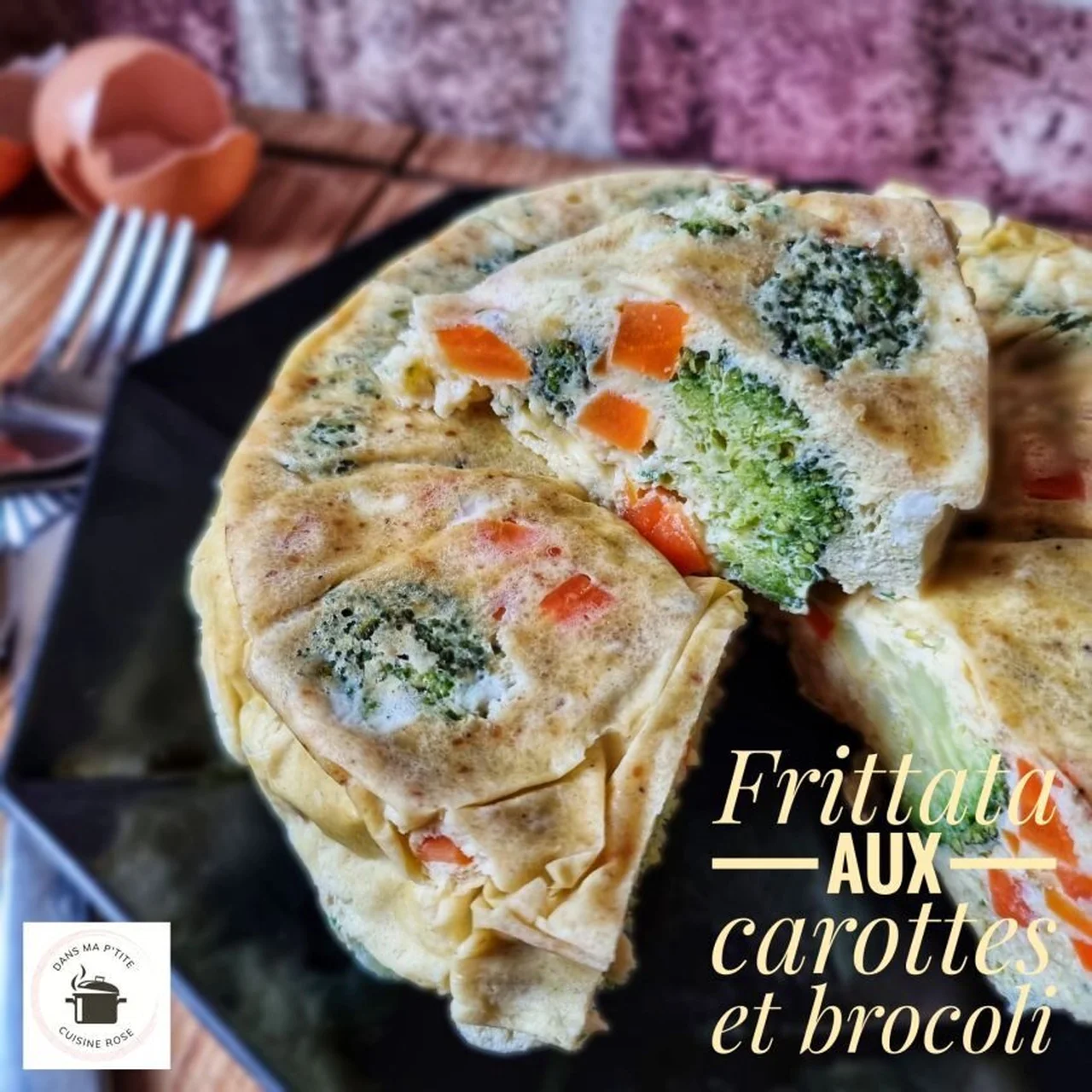 Frittata aux carottes et brocoli au Companion