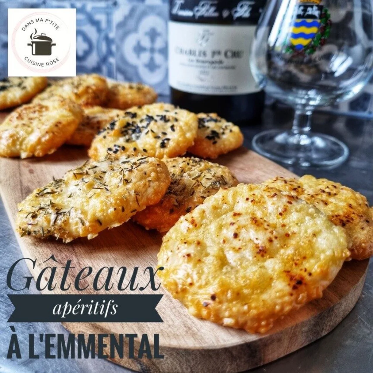 Gâteaux apéritifs à l'emmental