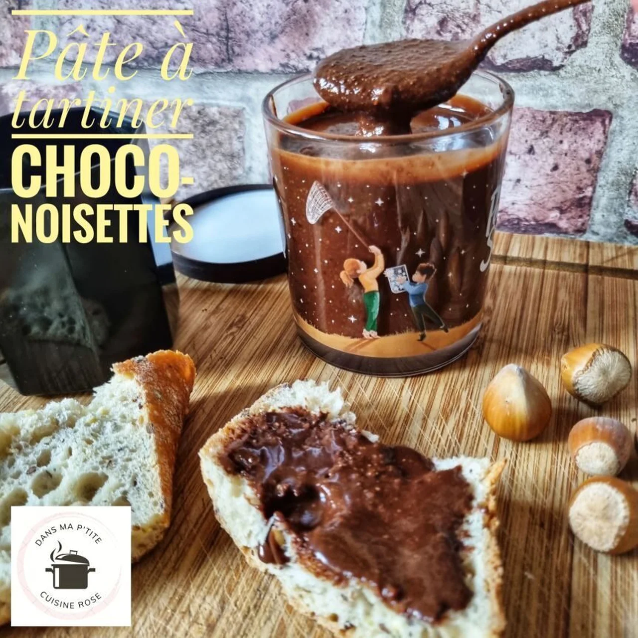Pâte à tartiner choco-noisettes