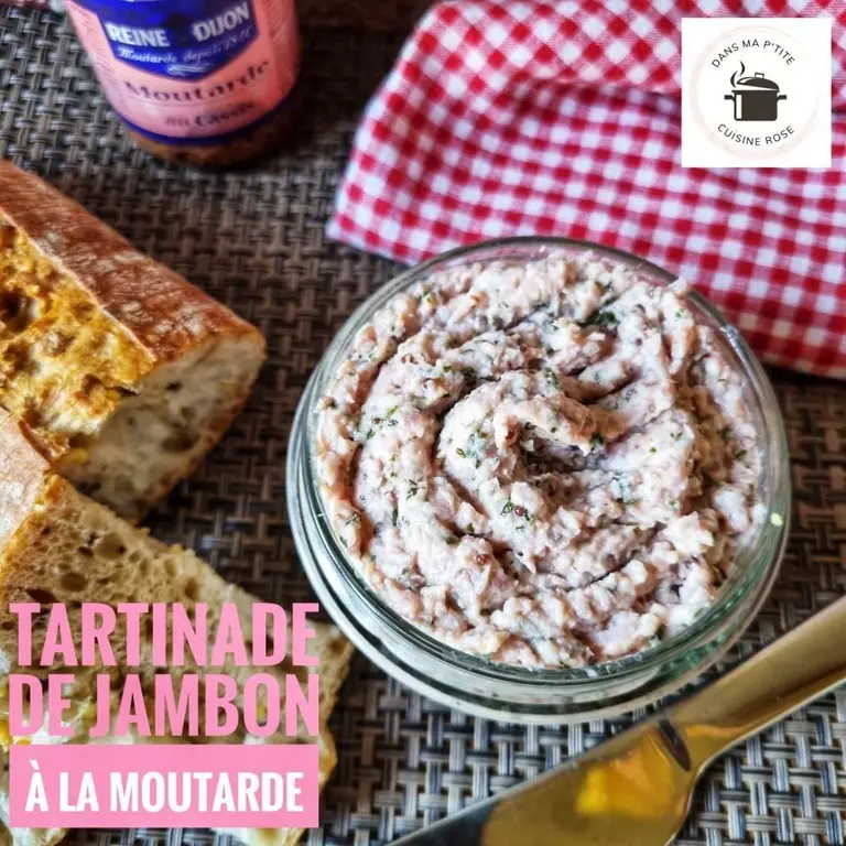 Tartinade de jambon à la moutarde