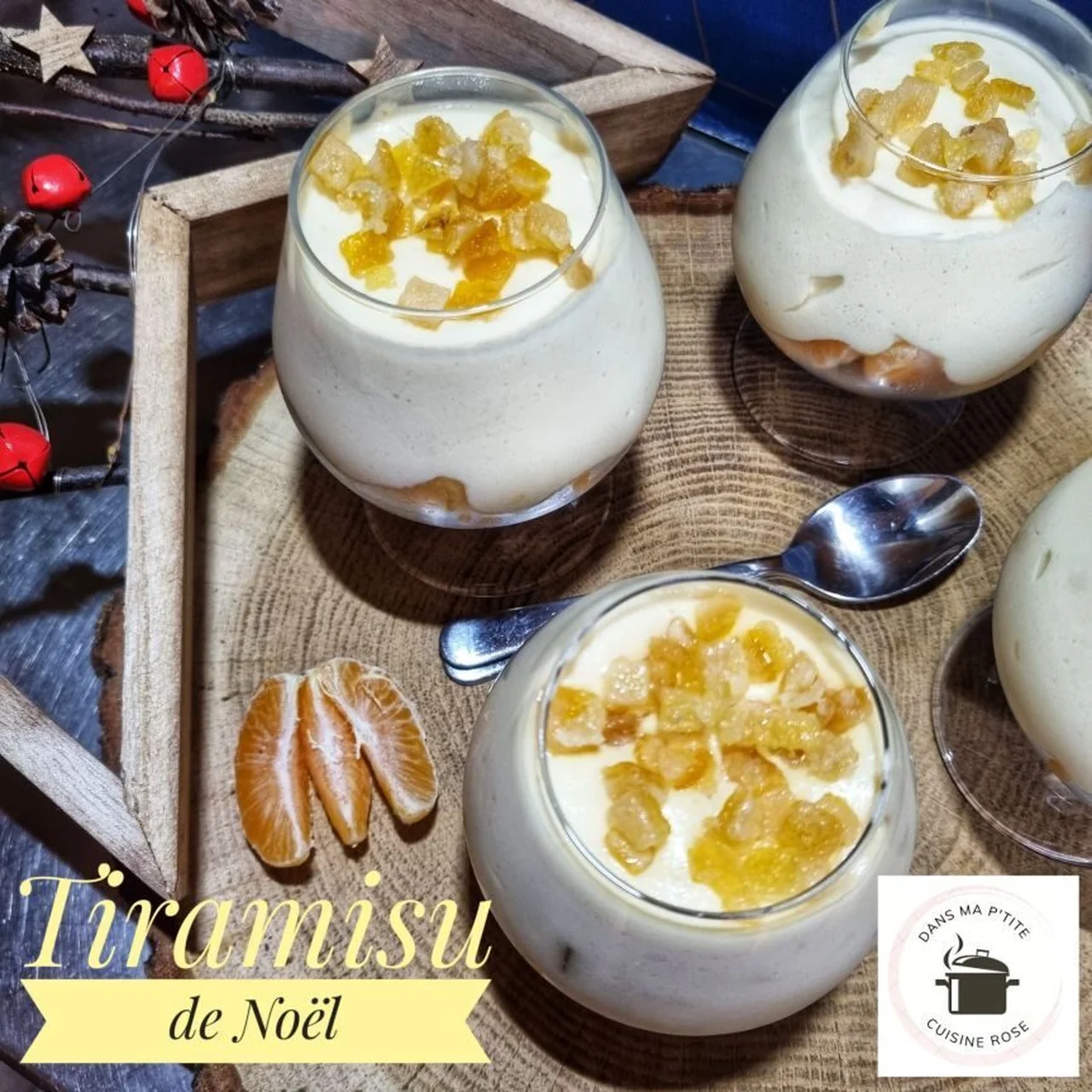 Tiramisu aux saveurs de Noël