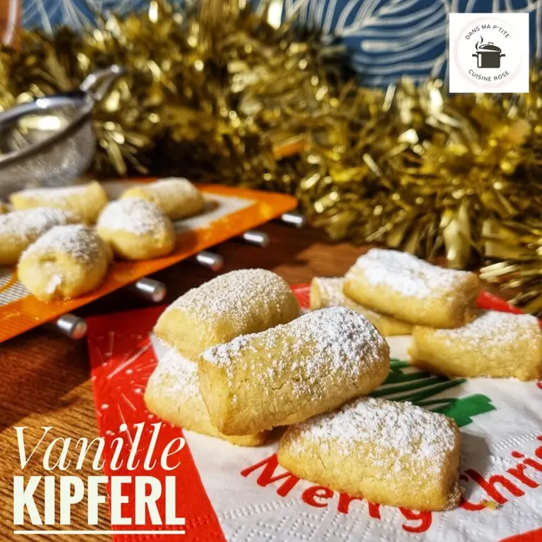 Vanille Kipferl de Noël à la vanille