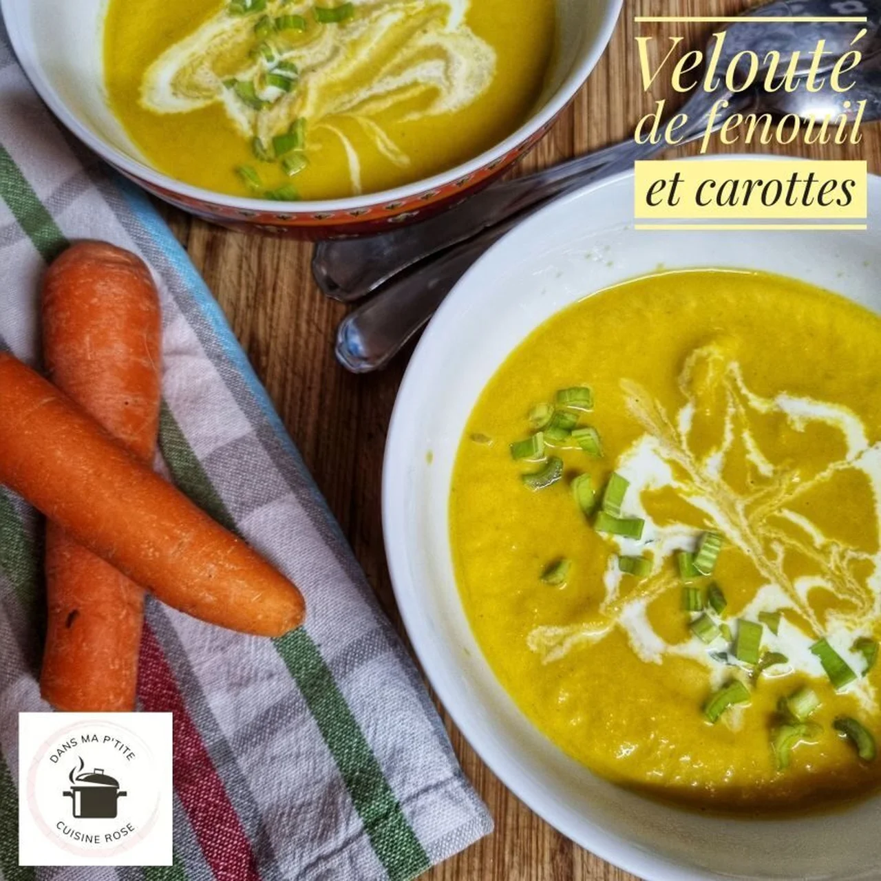 Velouté de fenouil et carottes