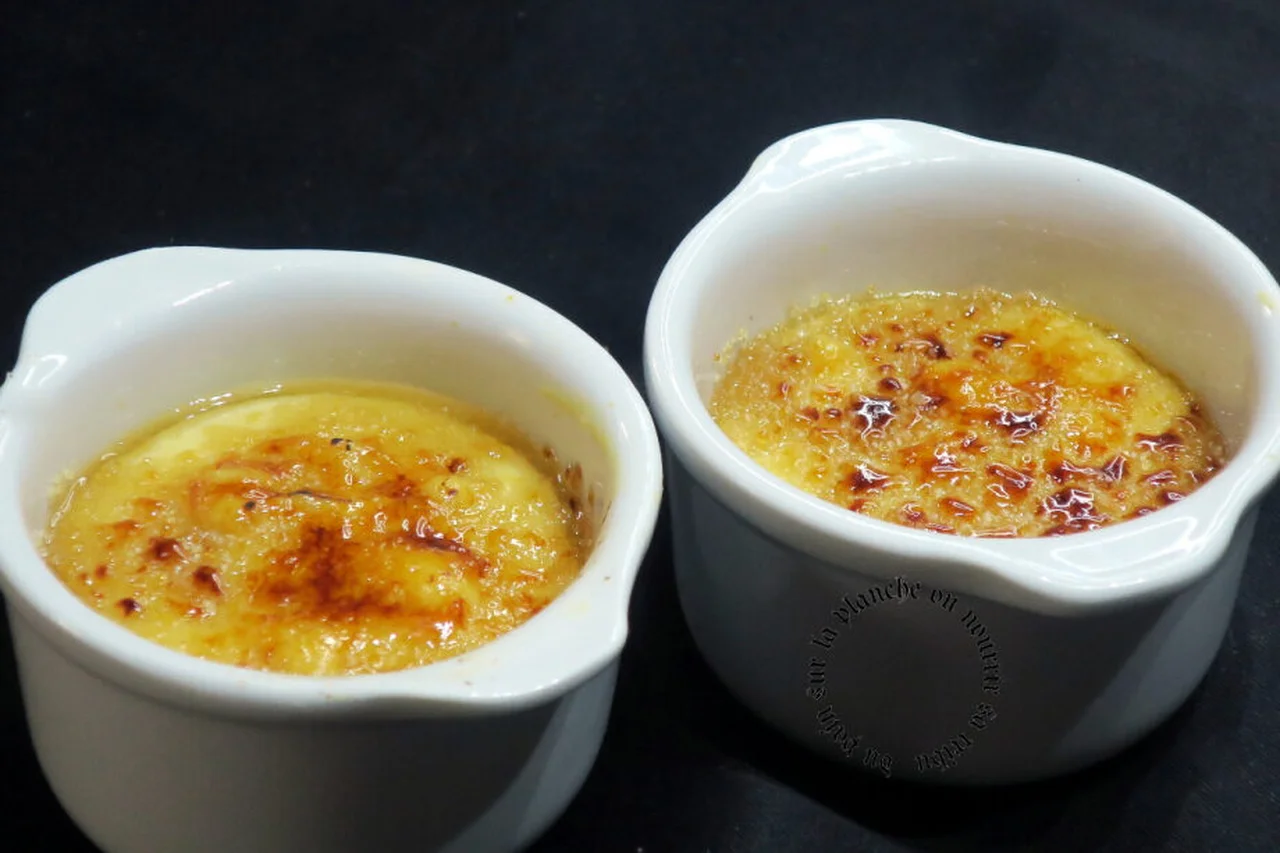 Crème caramélisée au Companion