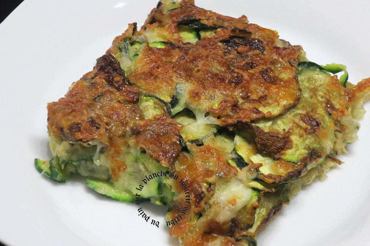 Gratin de courgettes à l'Air Fryer