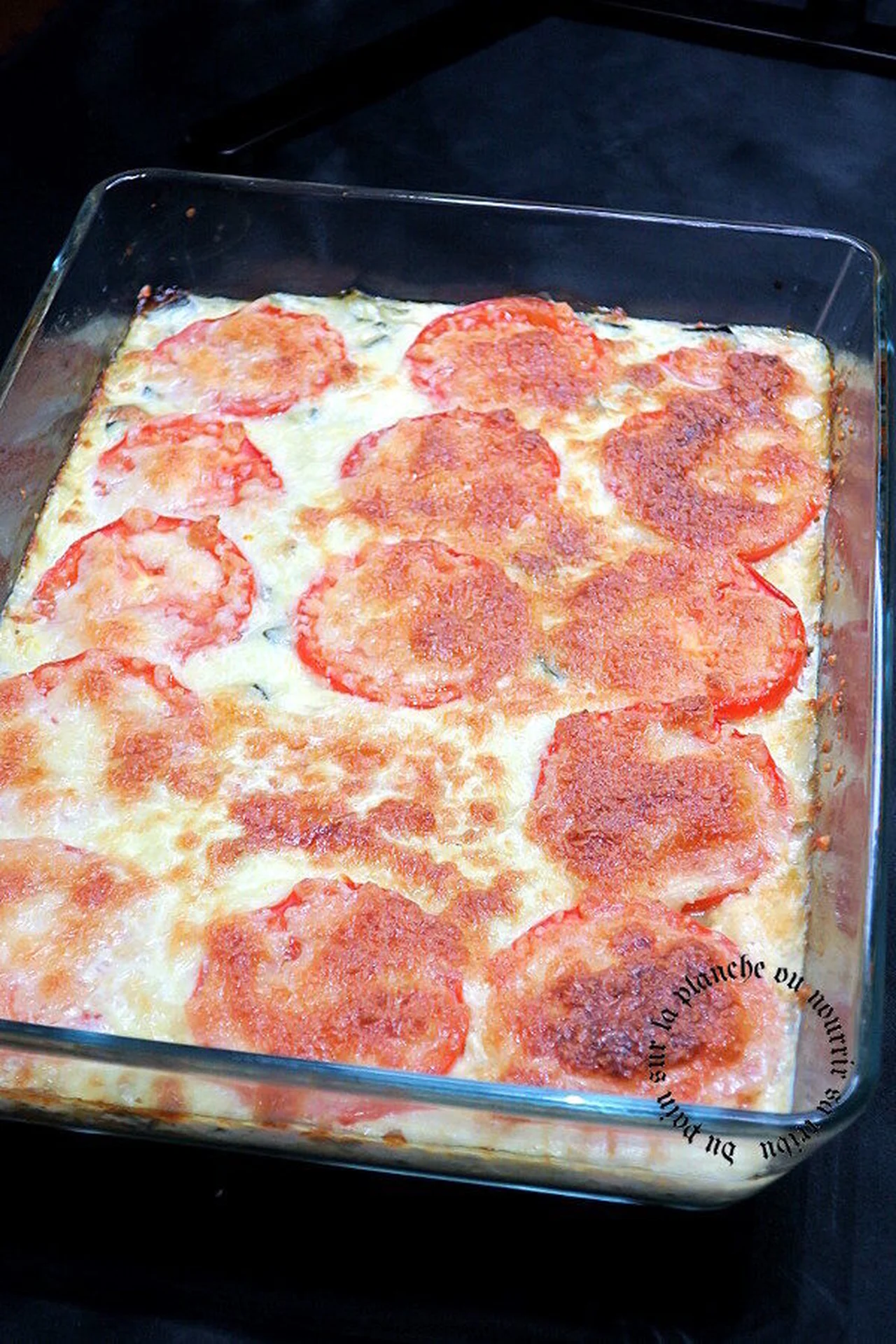 Gratin de courgettes et tomates au Companion