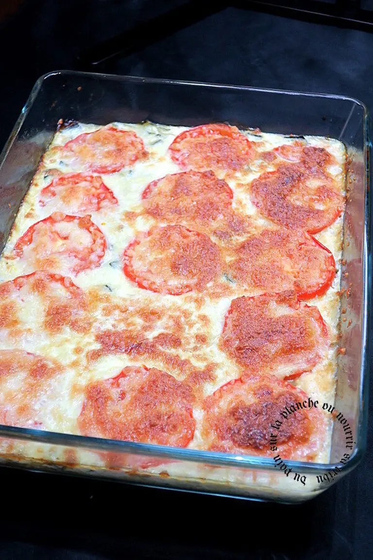 Gratin de courgettes et tomates au Companion