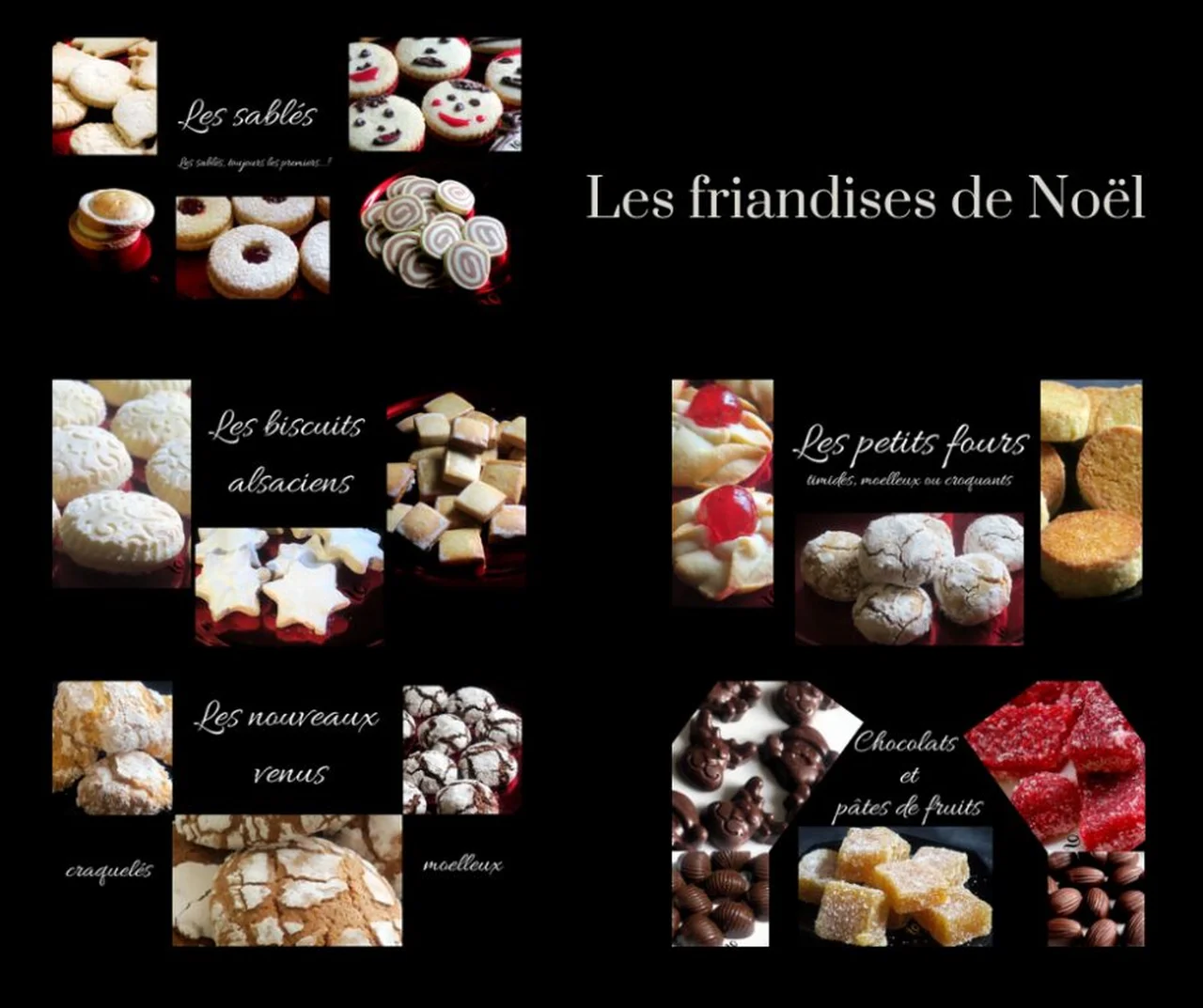 Les friandises de Noël