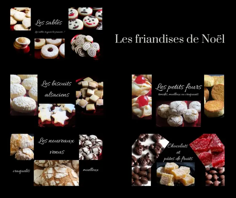 Les friandises de Noël