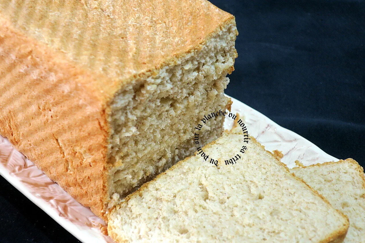 Pain de mie en moule fermé