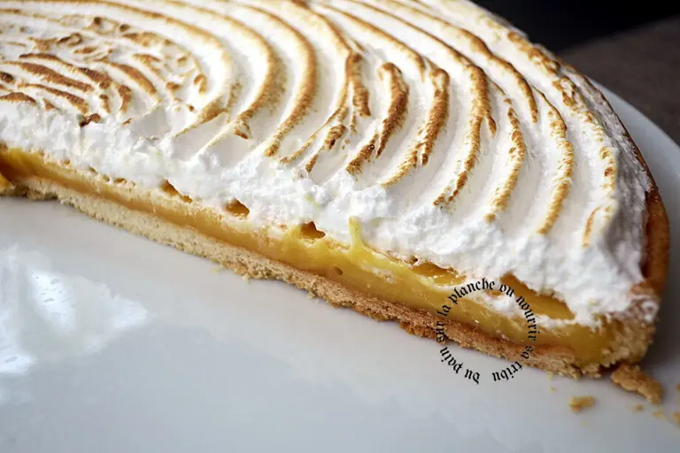 Tarte passion meringuée