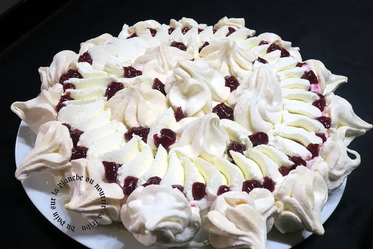 Vacherin citron framboises