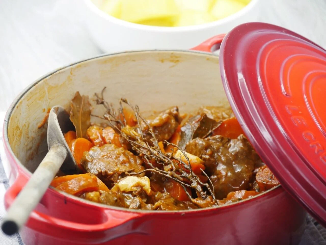 Boeuf braisé aux carottes