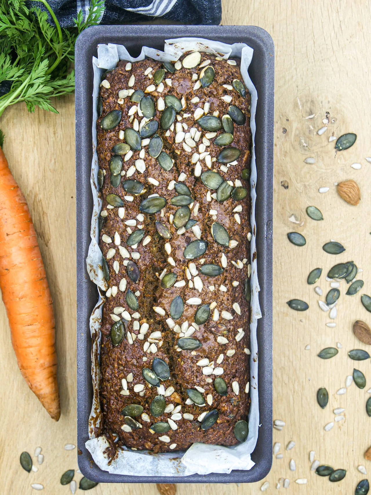 Carrot-cake vegan à la banane