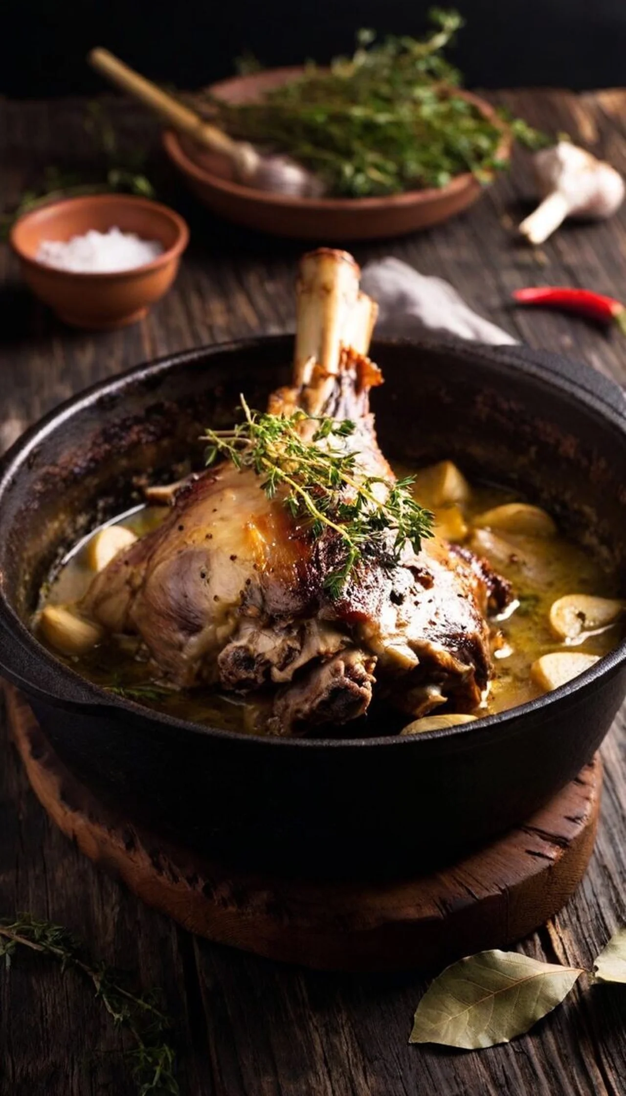 Gigot d'agneau de 4 heures