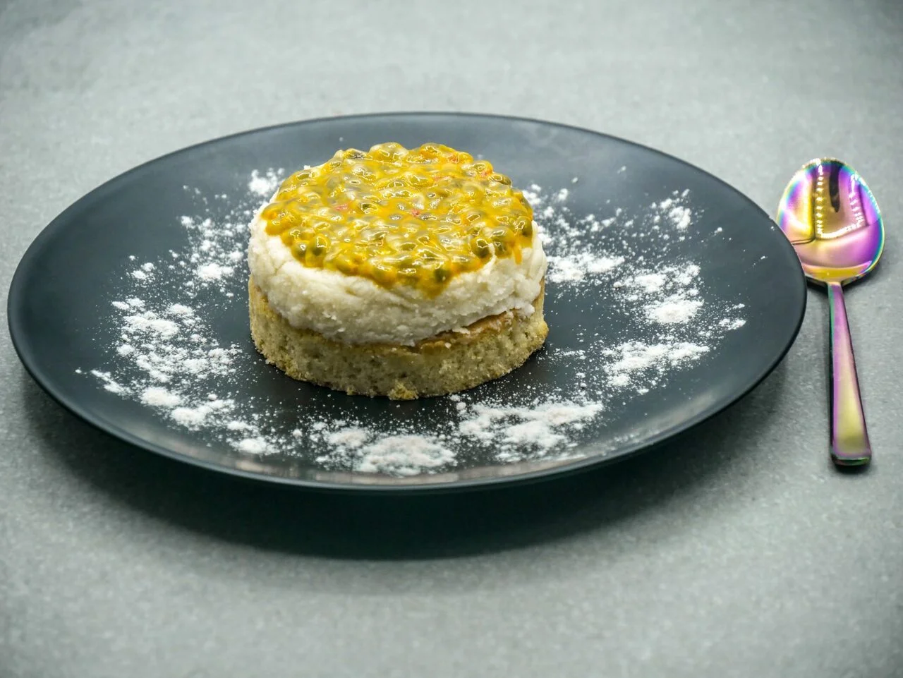 Sablés mascarpone fruit de la passion