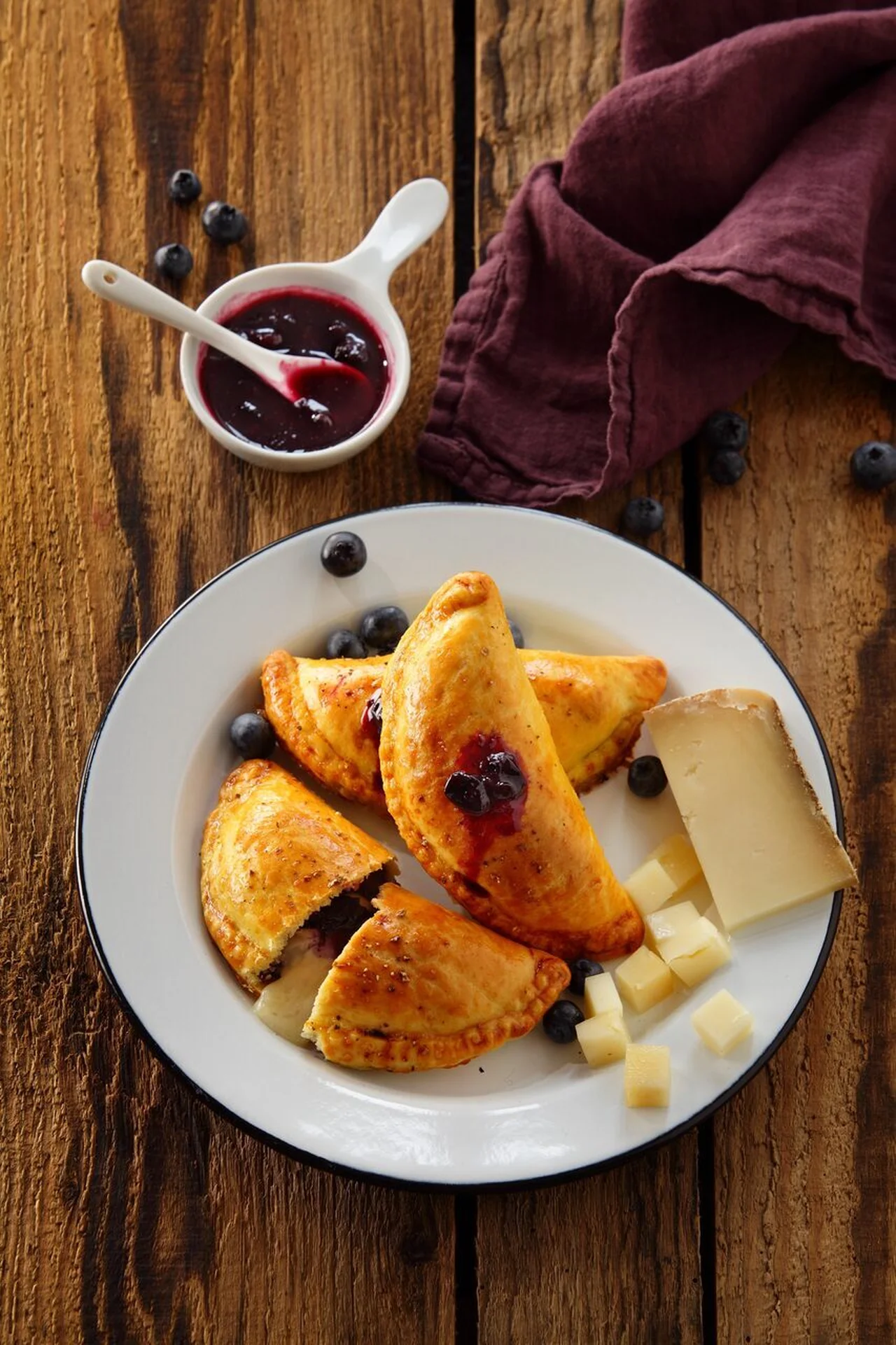 Empanadas à la Tomme de chèvre