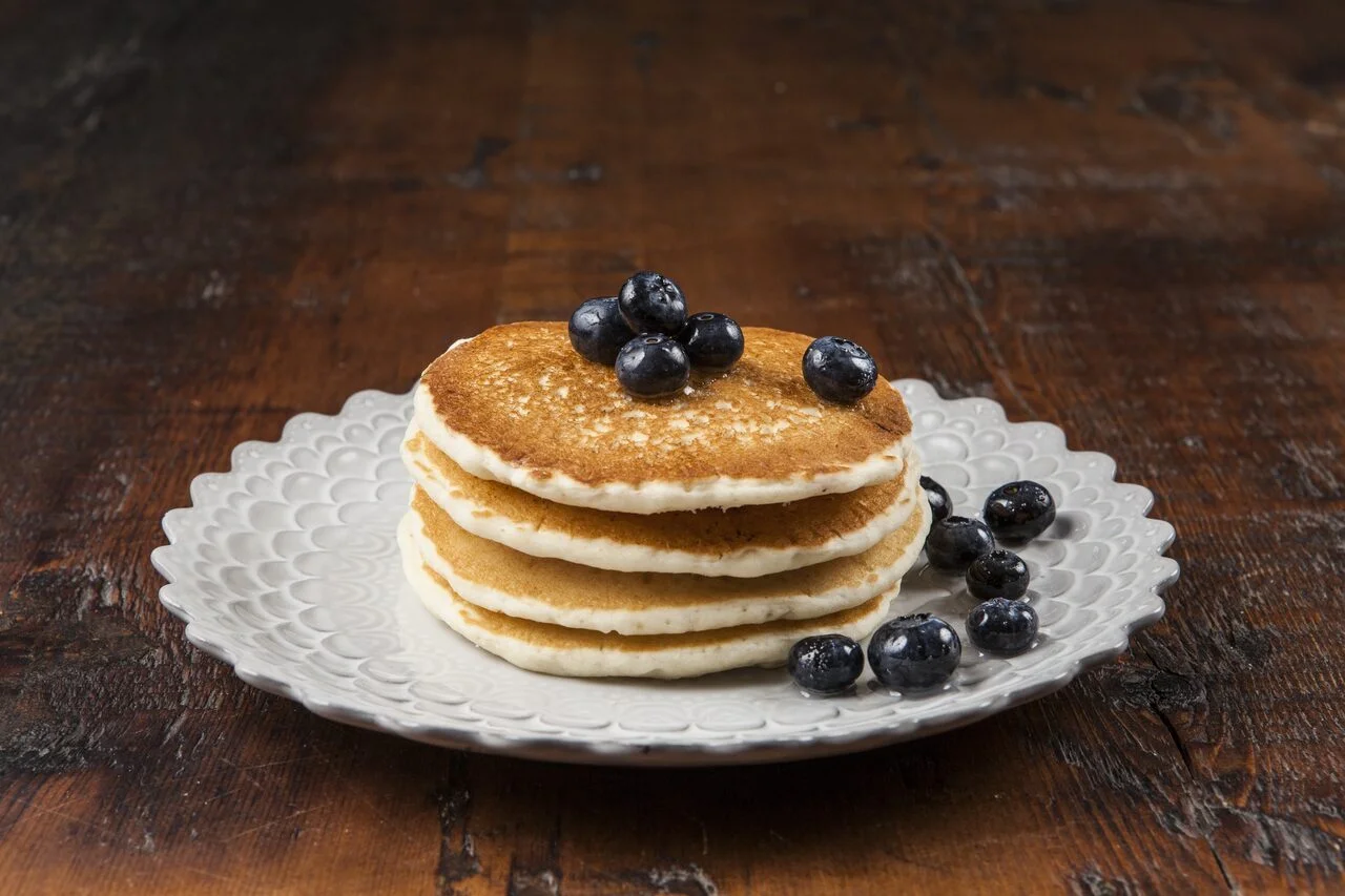Pancakes au yaourt au lait de chèvre