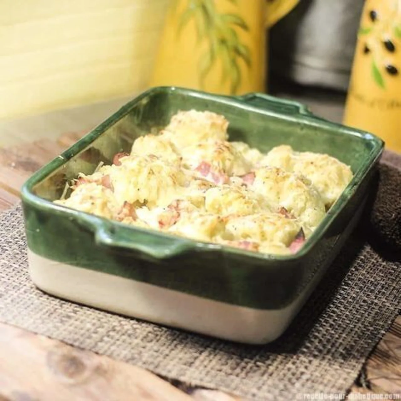Gratin de chou-fleur léger IG bas