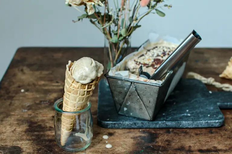 Glace au café