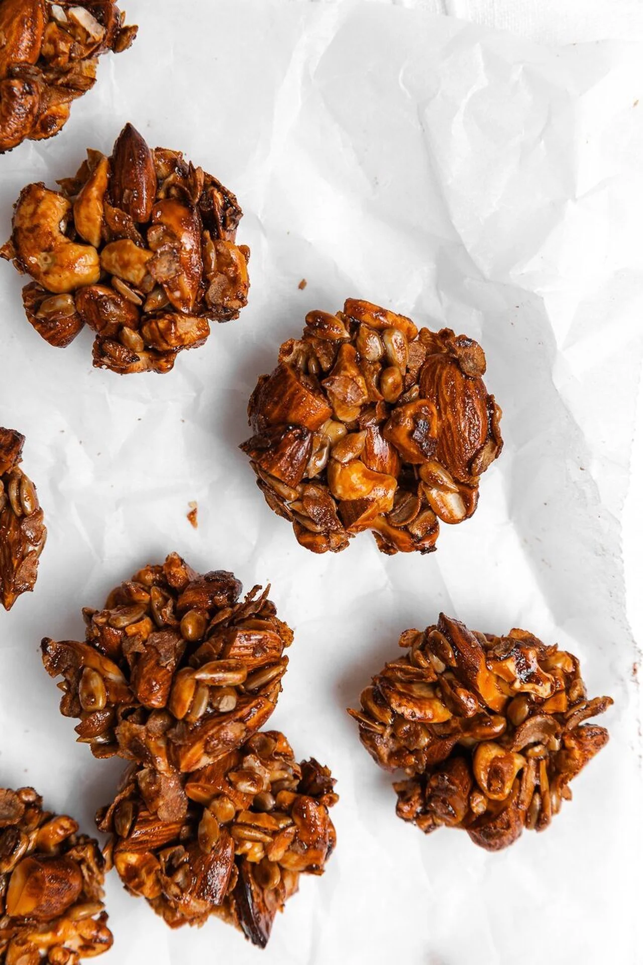 Bouchées croquantes aux noix
