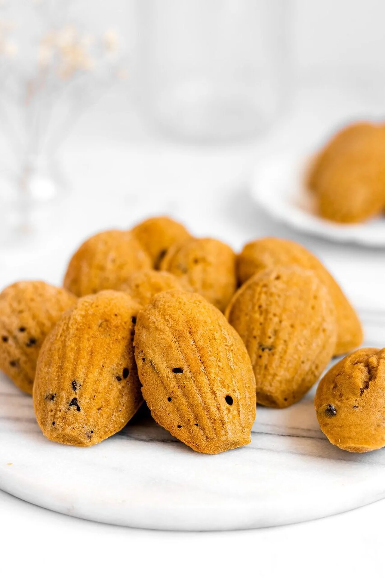 Madeleines vegan au café