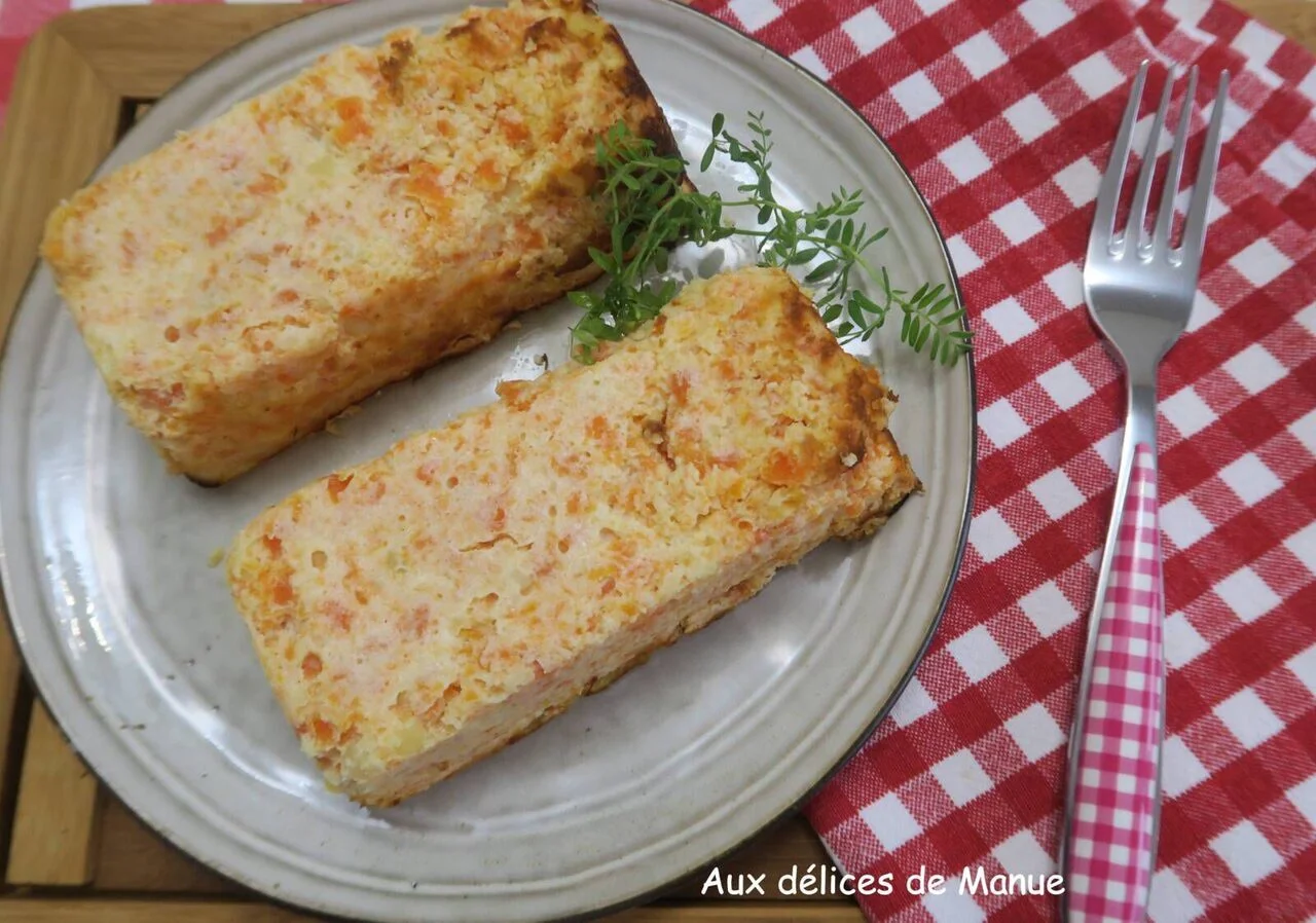 Flan de carottes et pommes de terre au fromage blanc