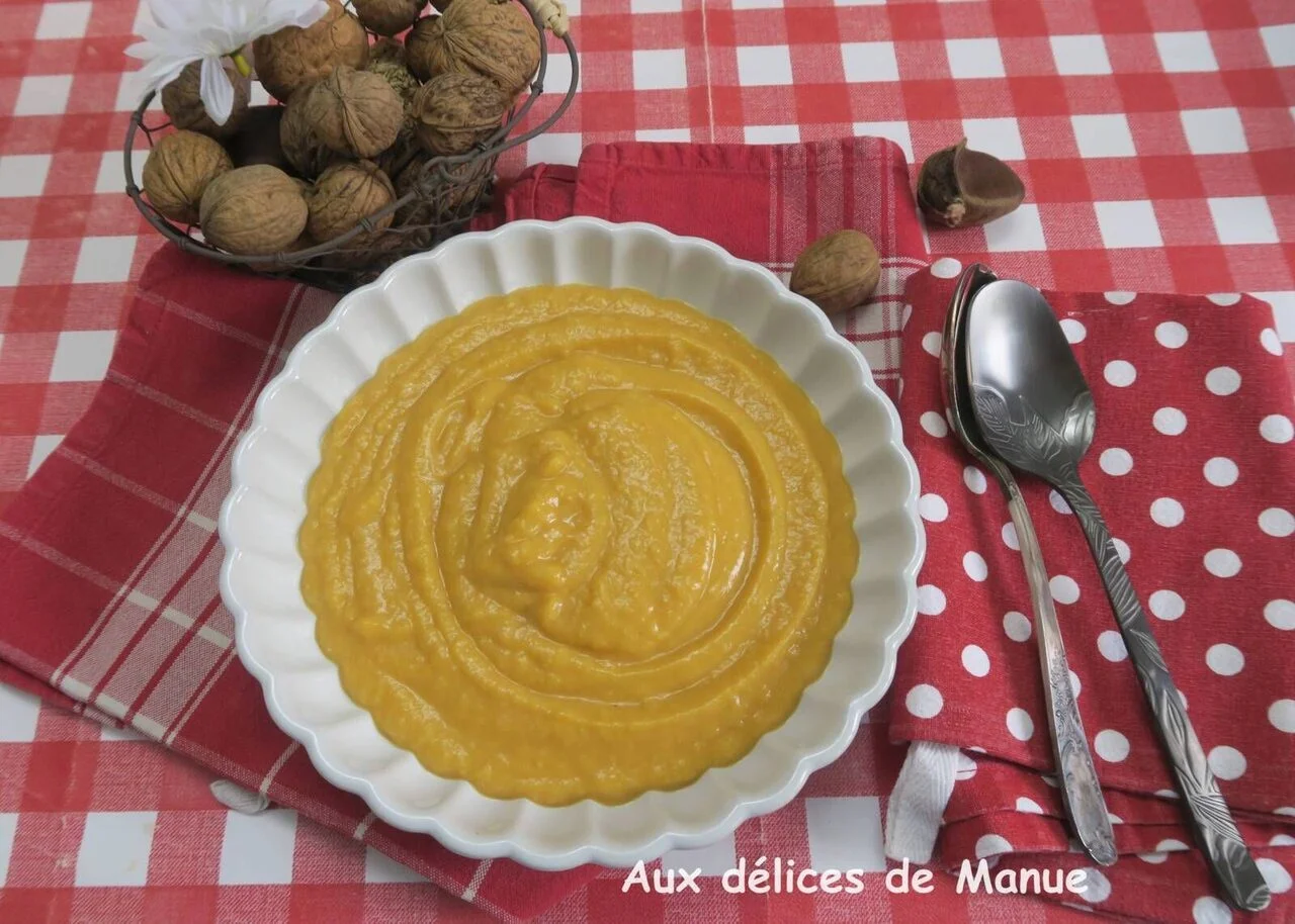 Velouté de pois chiches et carottes