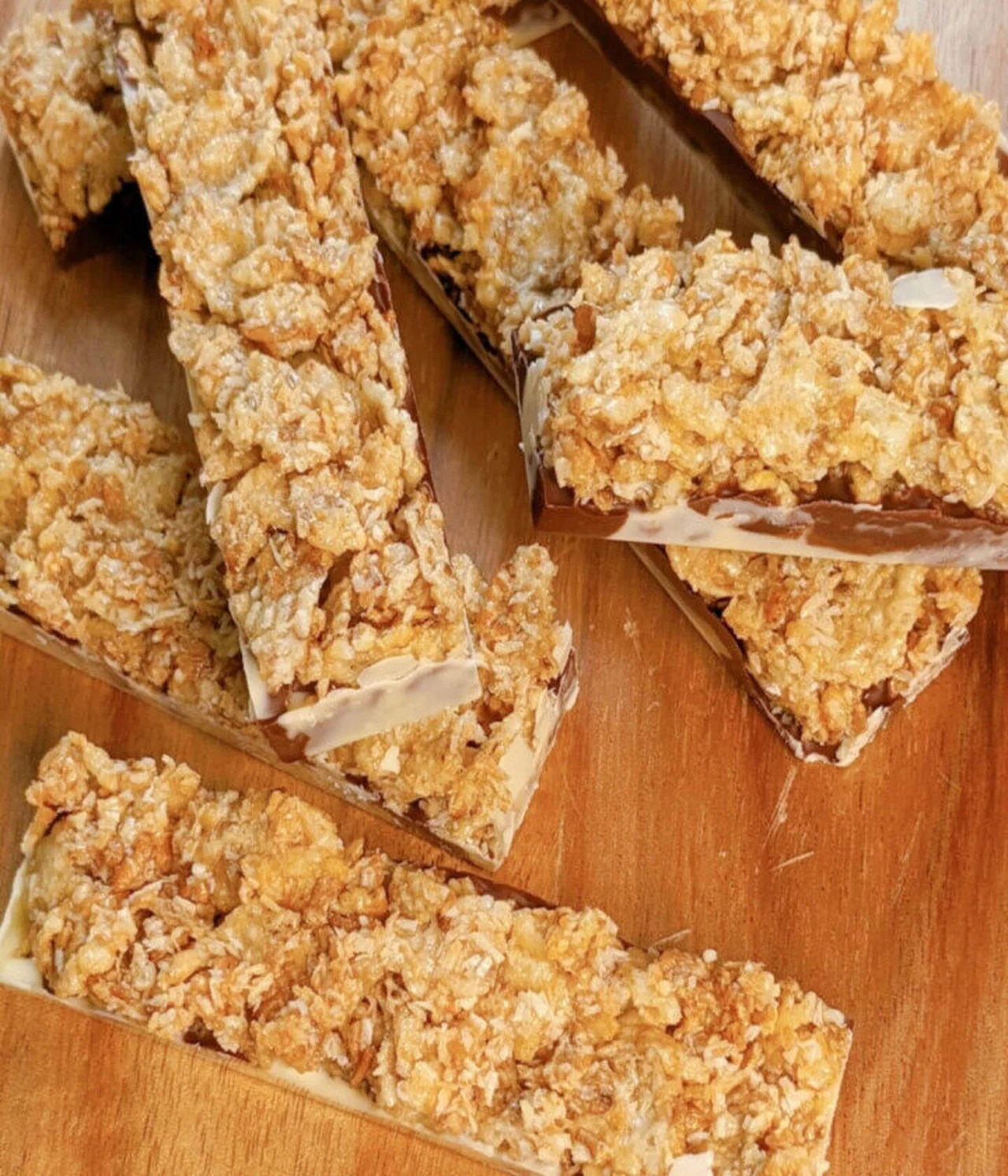Barres de Corn flakes au chocolat