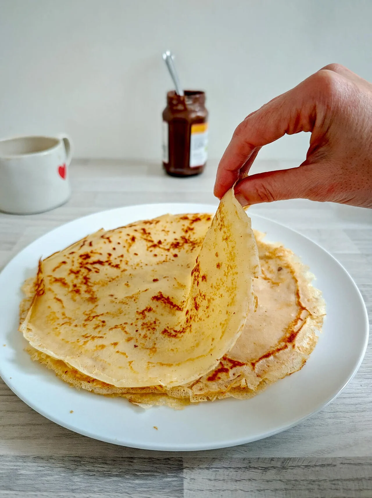 Crêpes sans gluten