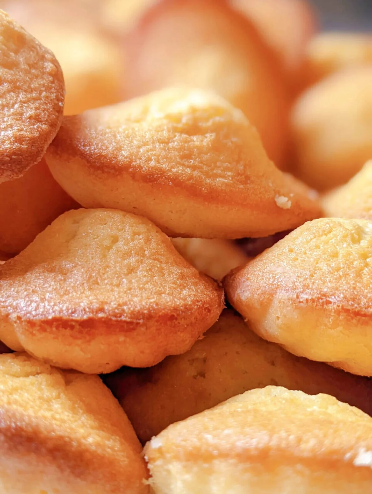 Madeleines à la saveur de noix de coco