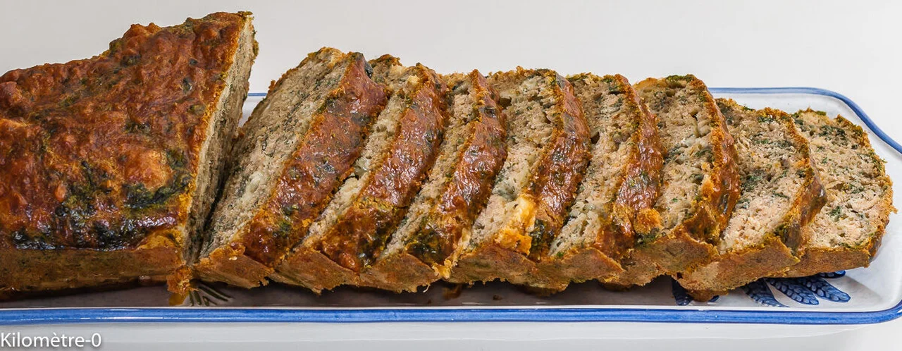 Cake aux rillettes et aux orties
