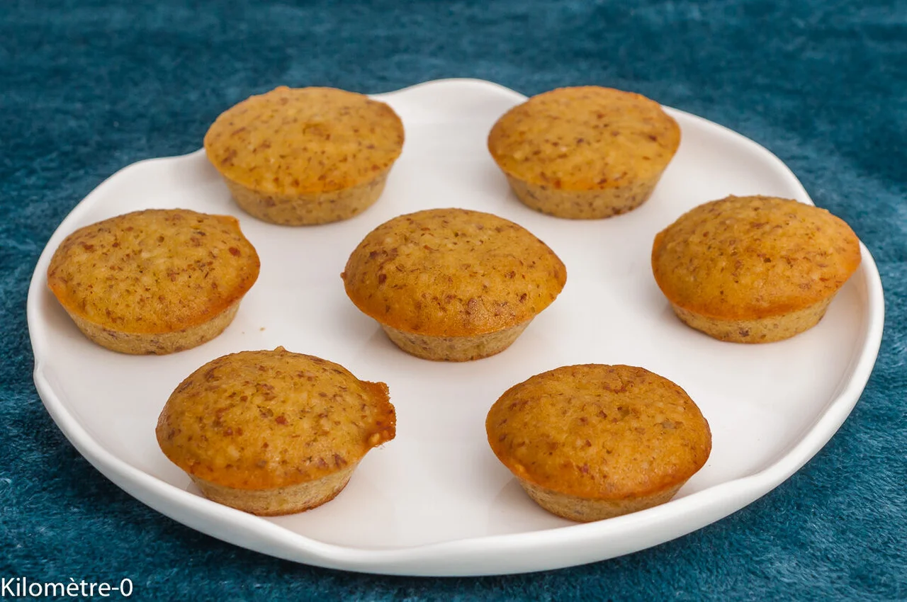 Financiers à la farine de lupin