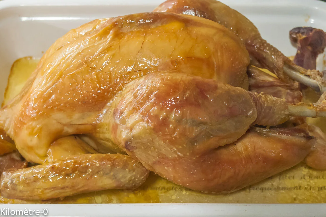 Poulet cuit à basse température