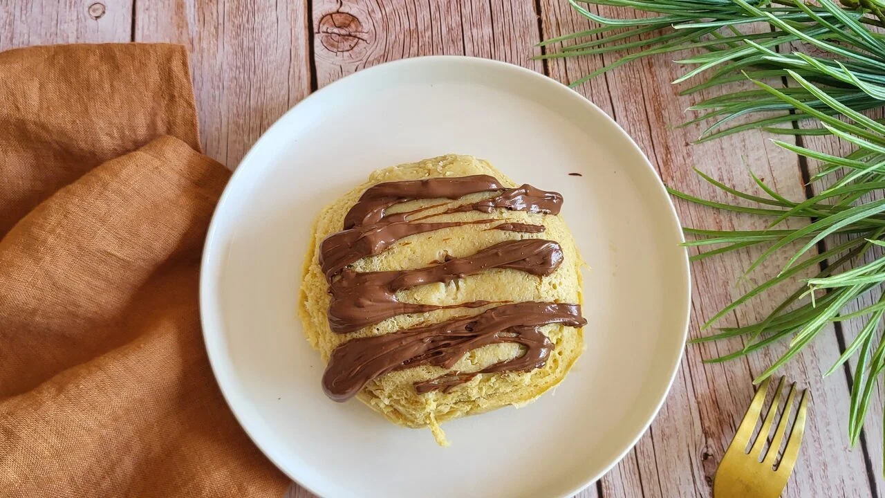 Bowl cake banane