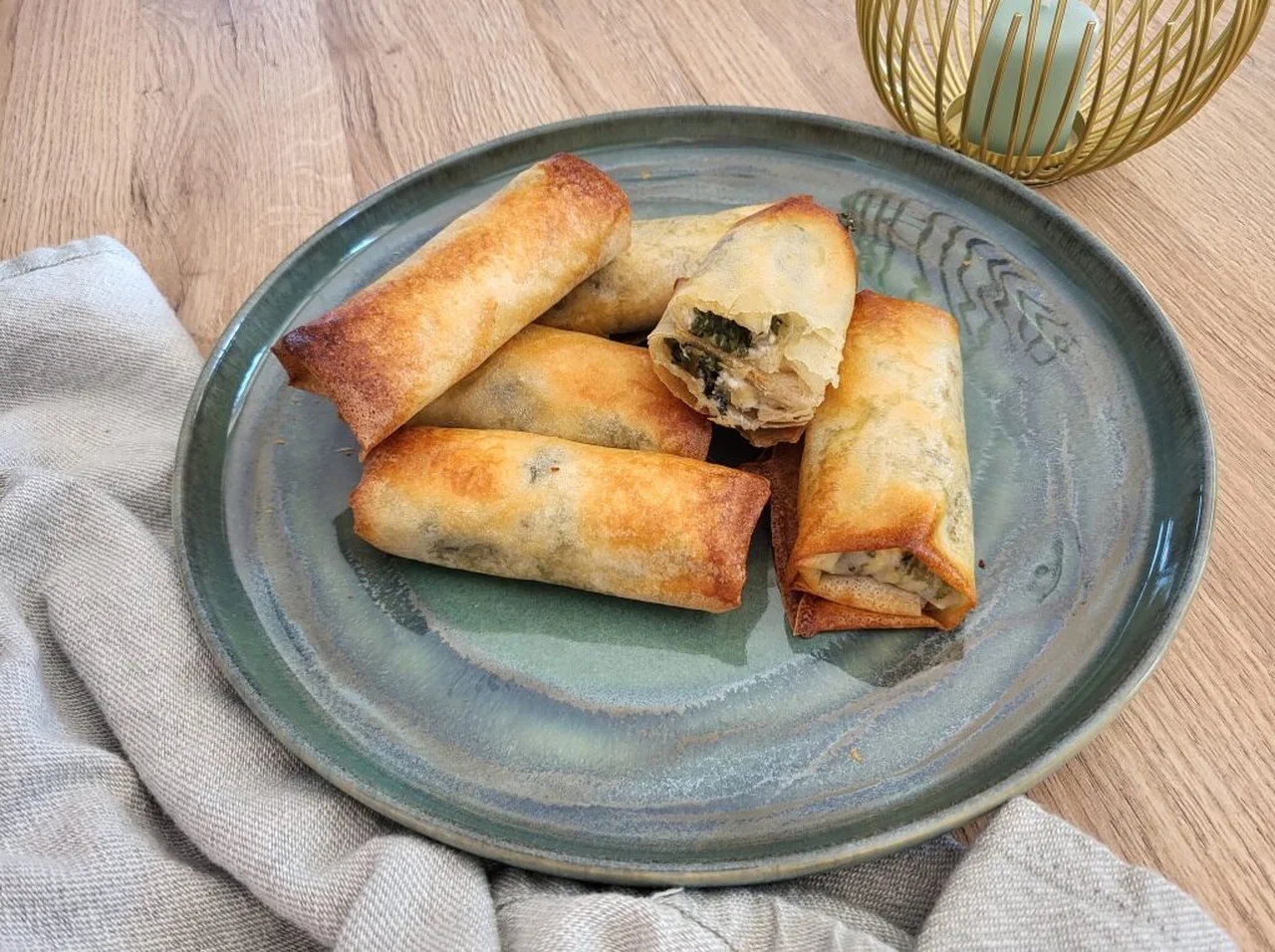 Spanakopita façon nem