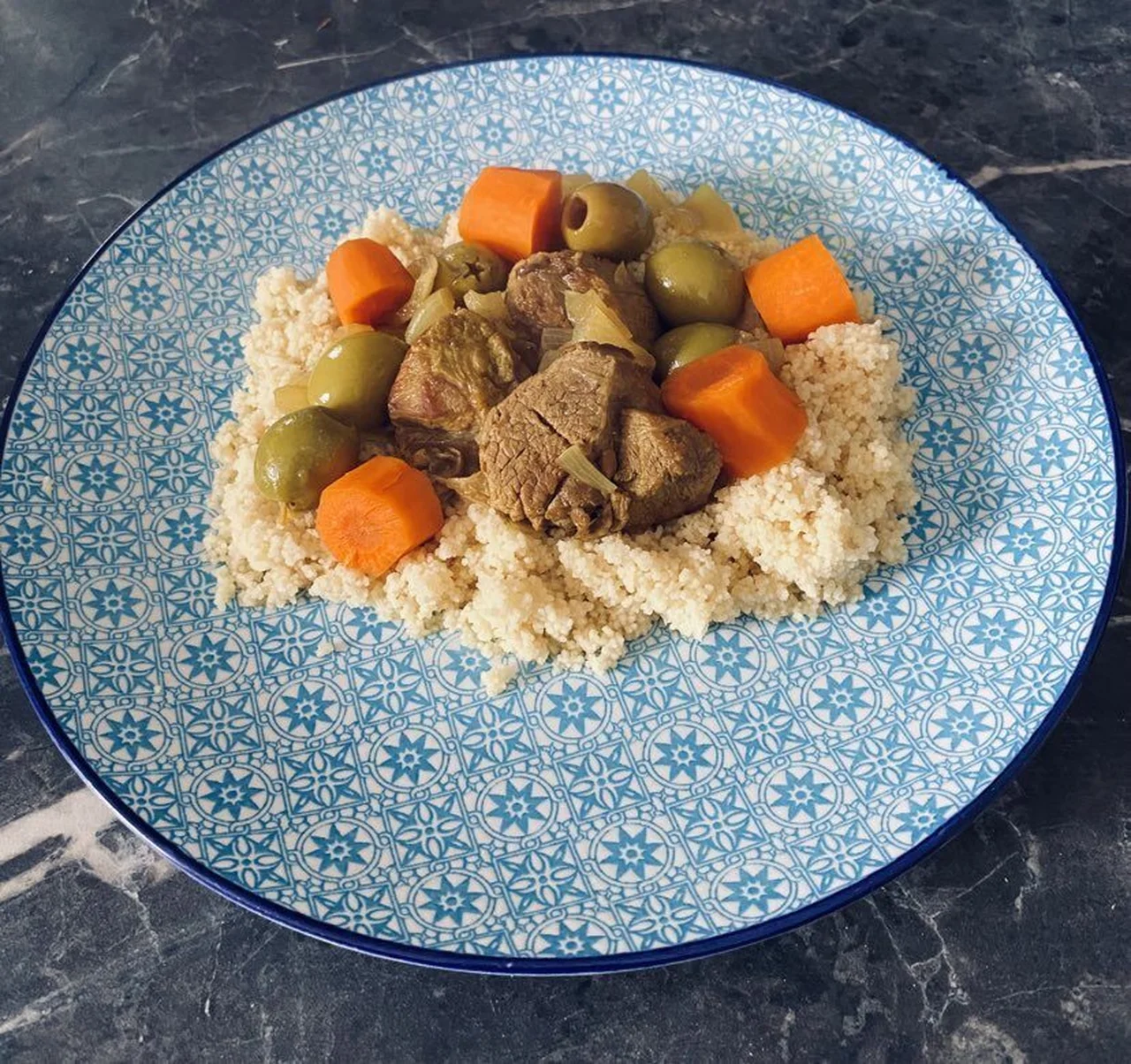 Ragoût d'agneau à la crème de citron confit