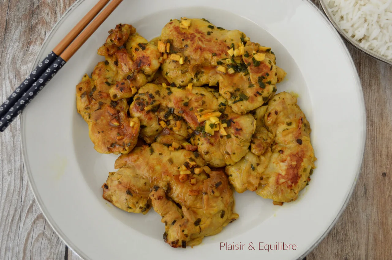 Araignée de porc marinée à la thaï